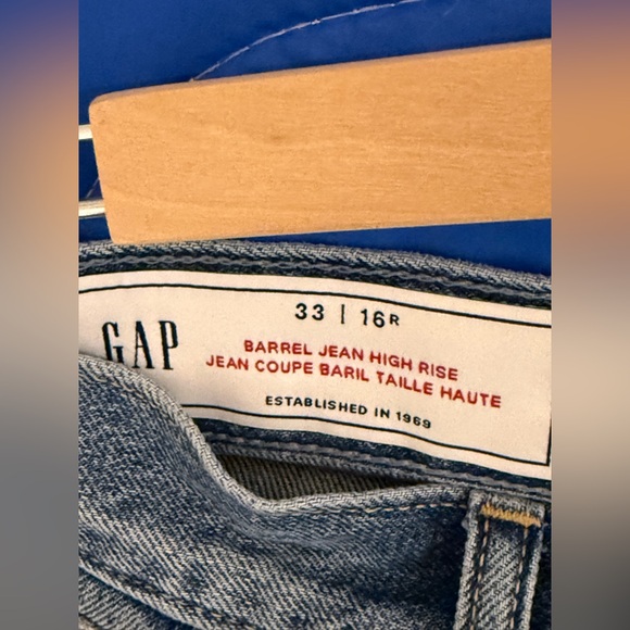 GAP Barrel Jeans high rise - Picture 3 of 3
